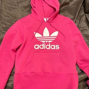 Adidas sweatshirt with hoodie size small